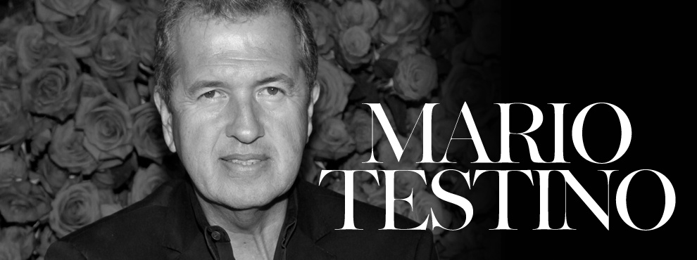 Mario Testino is a giant withing the fashion industry