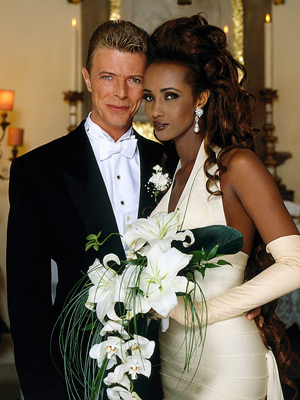 On April 24 1992, the Iman and David Bowie got married in Lausanne, Switzerland