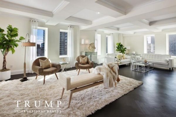 Luxury interiors courtesy of Trump International Realty