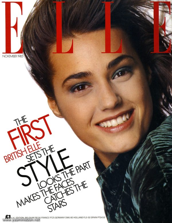 Elle UK 1985 featureing Yasmin LeBon