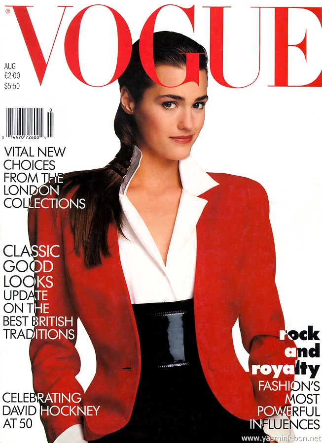 Yasmin Le Bon for Vogue