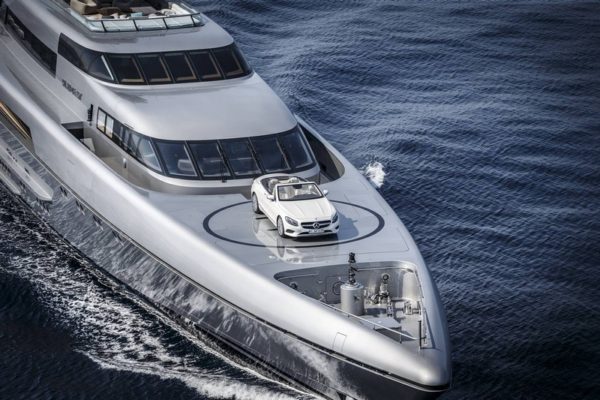 Now if you're a super-super rich person you'll probably have a yacht.