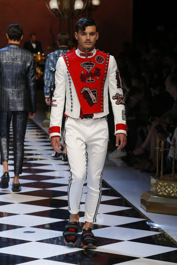 Dolce & Gabbana Spring 2017 Menswear