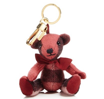 Burberry Thomas Check Bear Bag Charm