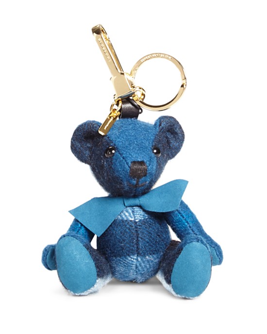 Burberry Thomas Check Bear Bag Charm