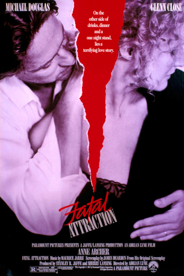 Fatal Attraction starring Glenn Close and Michael Douglas