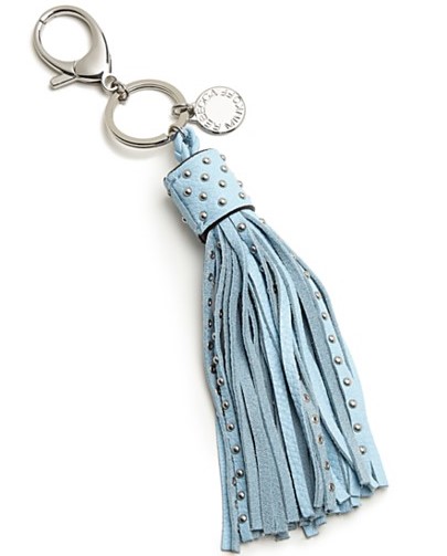 Rebecca Minkoff's Pin Stud Tassel Key Fob/ Bag charm
