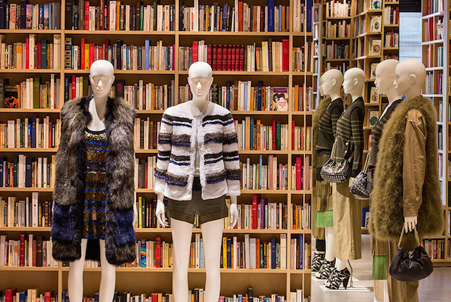 50 000 Books at the Sonia Rykiel Store in