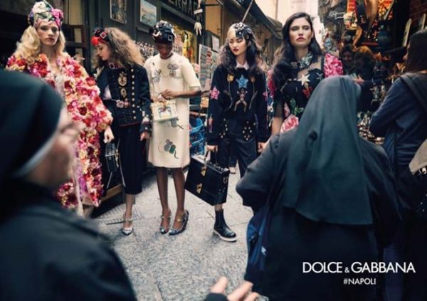 Dolce & Gabanna Napoli campaign for fall2016