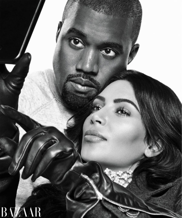 Kimye in Harper's Bazaar 