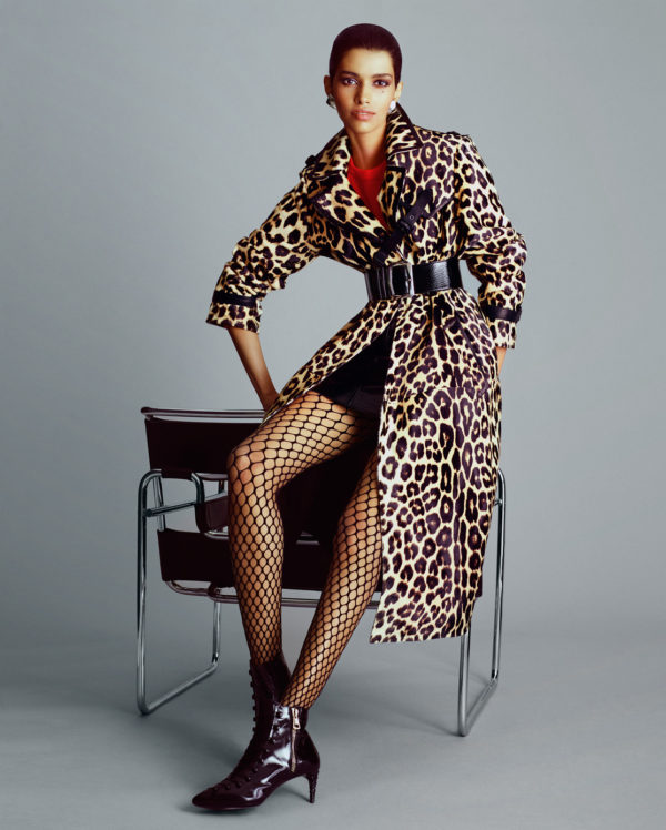 Leopard editorial: Pooja Mor for Porter Magazine Fall 2016