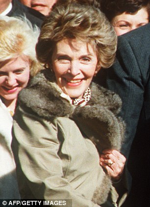 Nancy Reagan, pictured in 1980