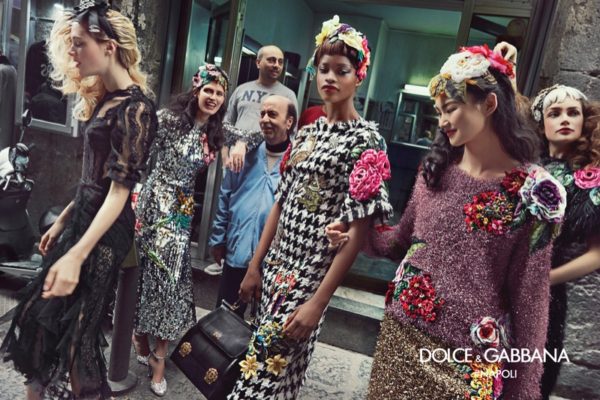 Dolce & Gabanna Napoli campaign for fall2016