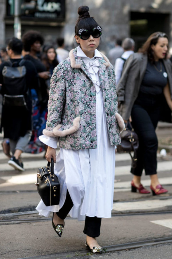 Milan Fashion Week street style