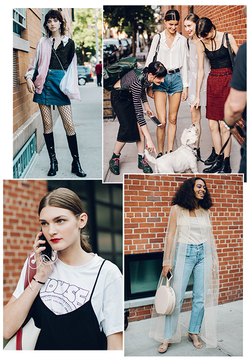 Street style at New York Fashion Week Spring/Summer 2017