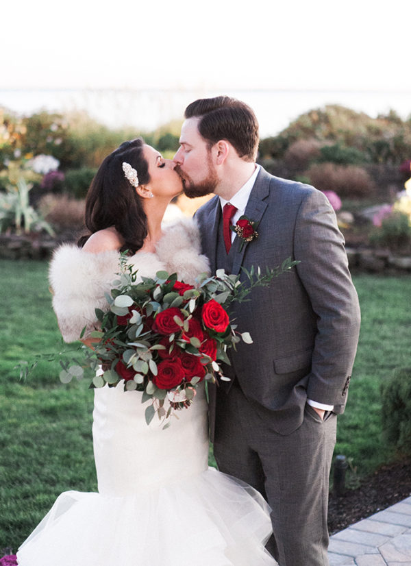 Vintage fur stoles and wraps are a great investment piece for the budget conscious bride