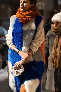 Bold and bright, statement furs always stand out above the rest