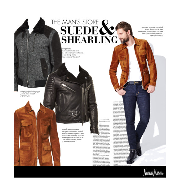 Suede and shearling make for two fall must-haves in the world of menswear.