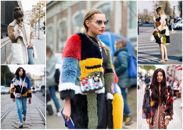 Statement furs in action from the winter 2016 seasaon