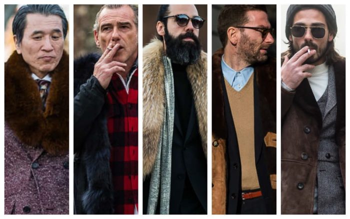 Fur fashion for men is ageless