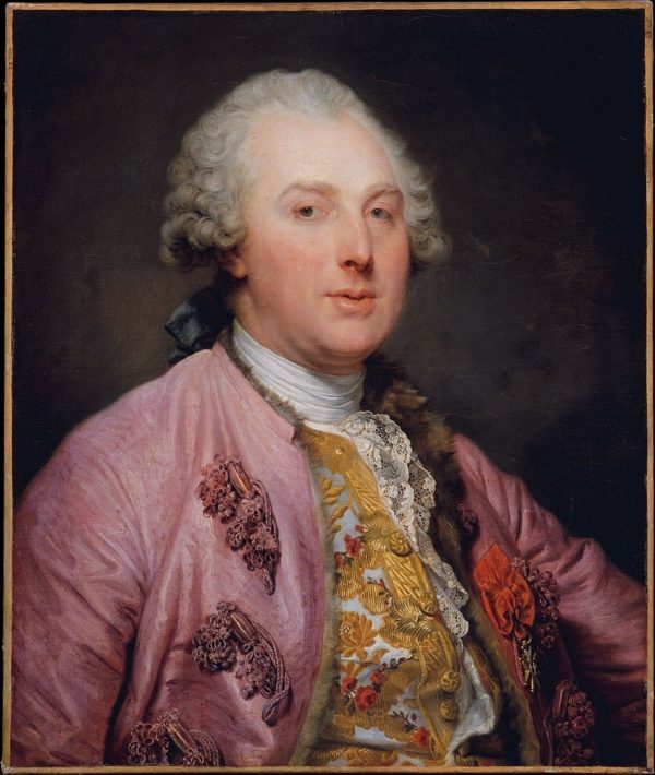 The bourgeois male in 1763 charles claude flahaut de la billarderie comte d angiviller models how pink really brightened men's moods