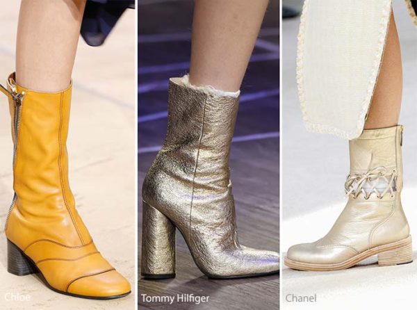 Chloe, Tommy Hilfiger and Chanel Fall 2016 boots