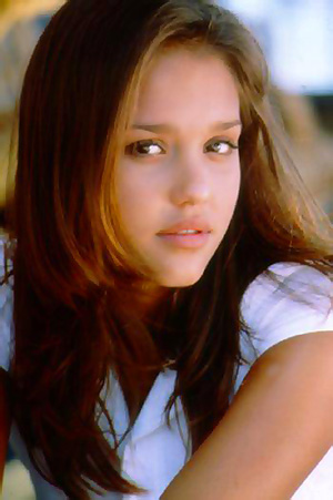 young Jessica Alba