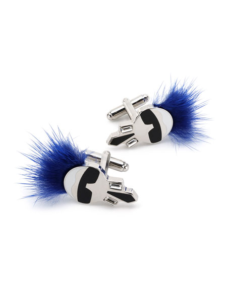 Last Minute gifts like Karlito cuff links by Karl Lagerfeld