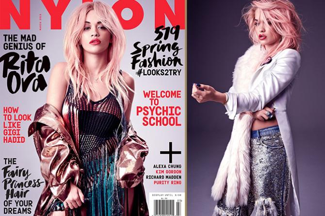 NYLON Magazine's March 2015 Cover Girl is Rita Ora!