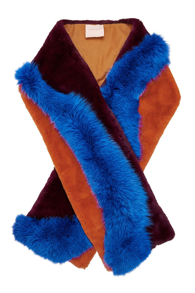 Roksanda fur scarf fur gifts