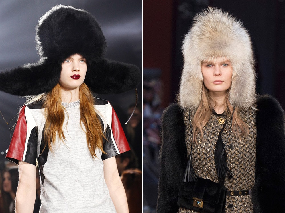 Louis Vuitton, Sonia Rykiel fur hats fur gifts