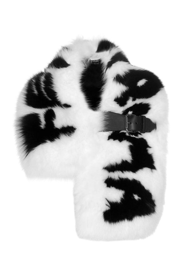 Fendi fur scarf fur gifts