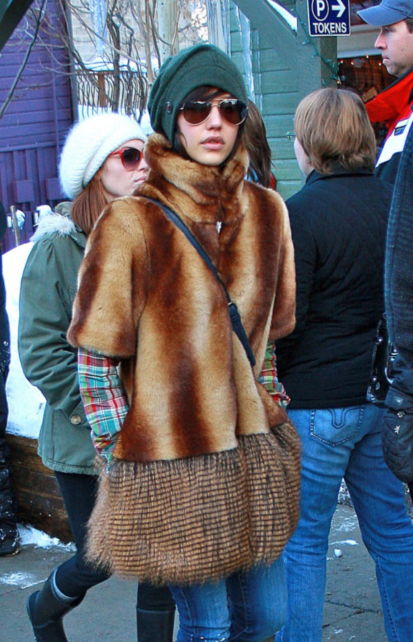 Jessica Alba at Sundance Film Festival