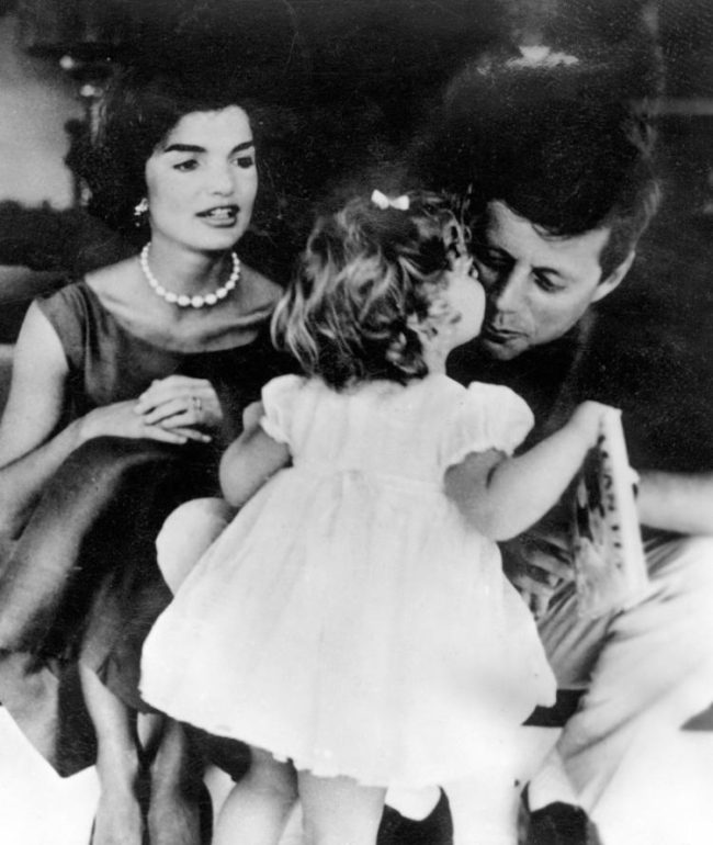 The Kennedys with children