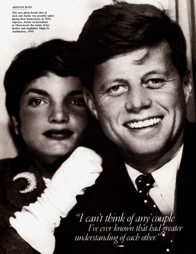 Jacqueline Kennedy and John F. Kennedy