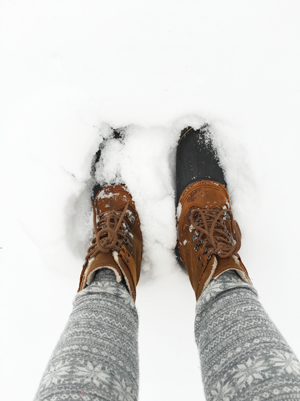 winter boots by Sorel