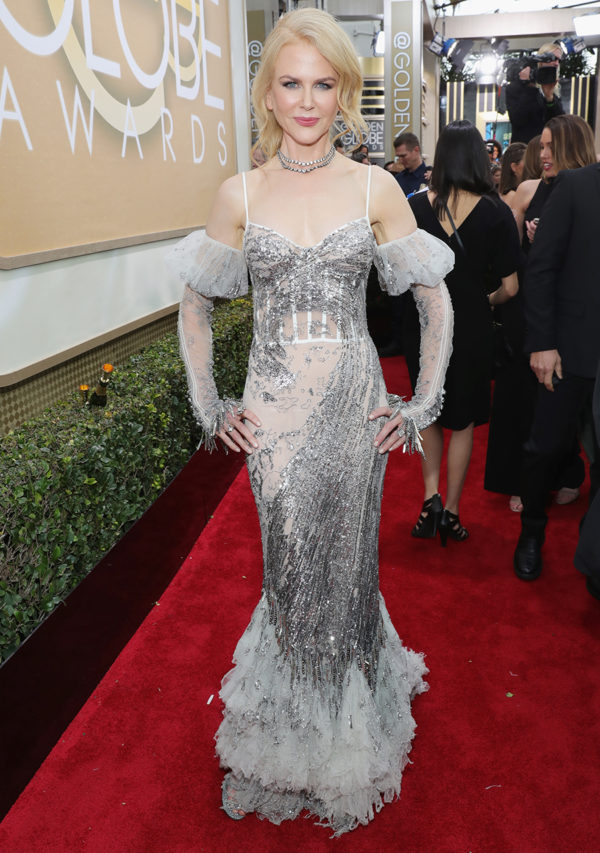 Nicole Kidman at the 2017 Golden Globes