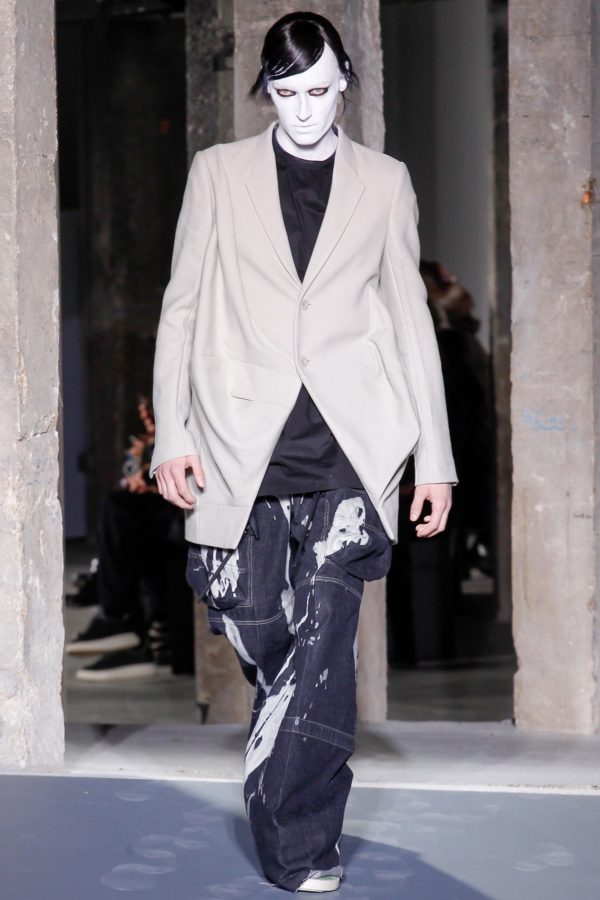 Rick Owens Menswear Fall 2017 collection