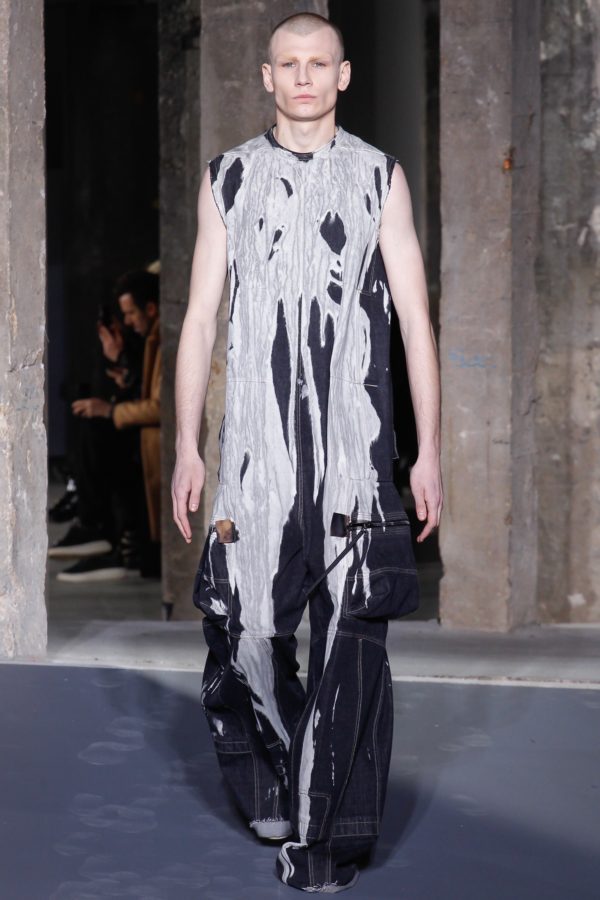 Rick Owens Menswear Fall 2017 collection