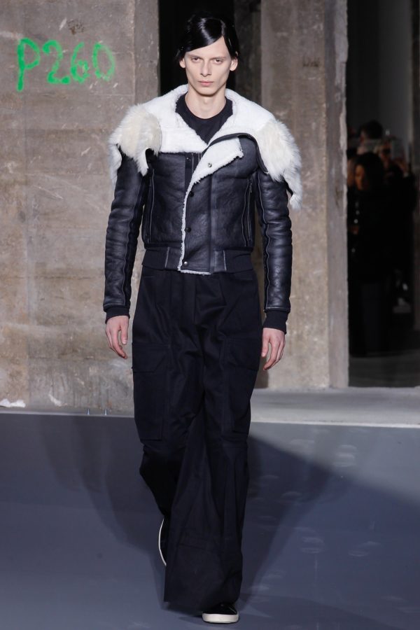Rick Owens Menswear Fall 2017 collection