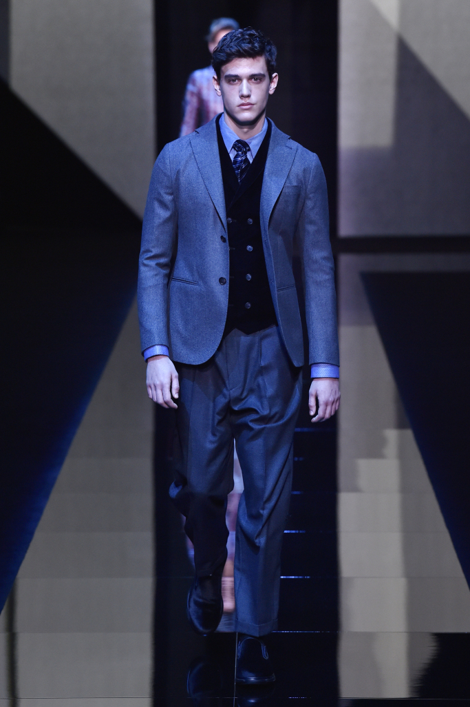 Giorgio Armani Menswear Fall 2017