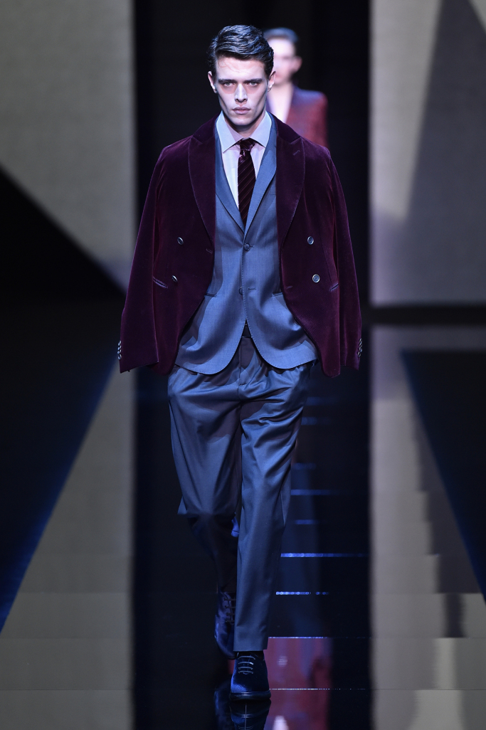 Giorgio Armani Menswear Fall 2017