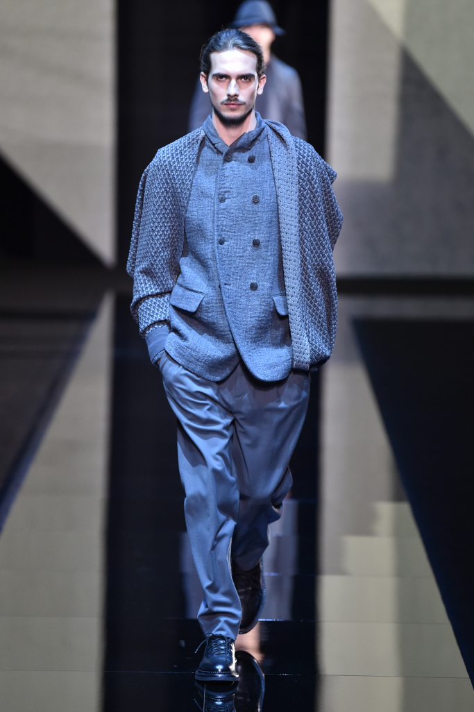 Giorgio Armani Menswear Fall 2017