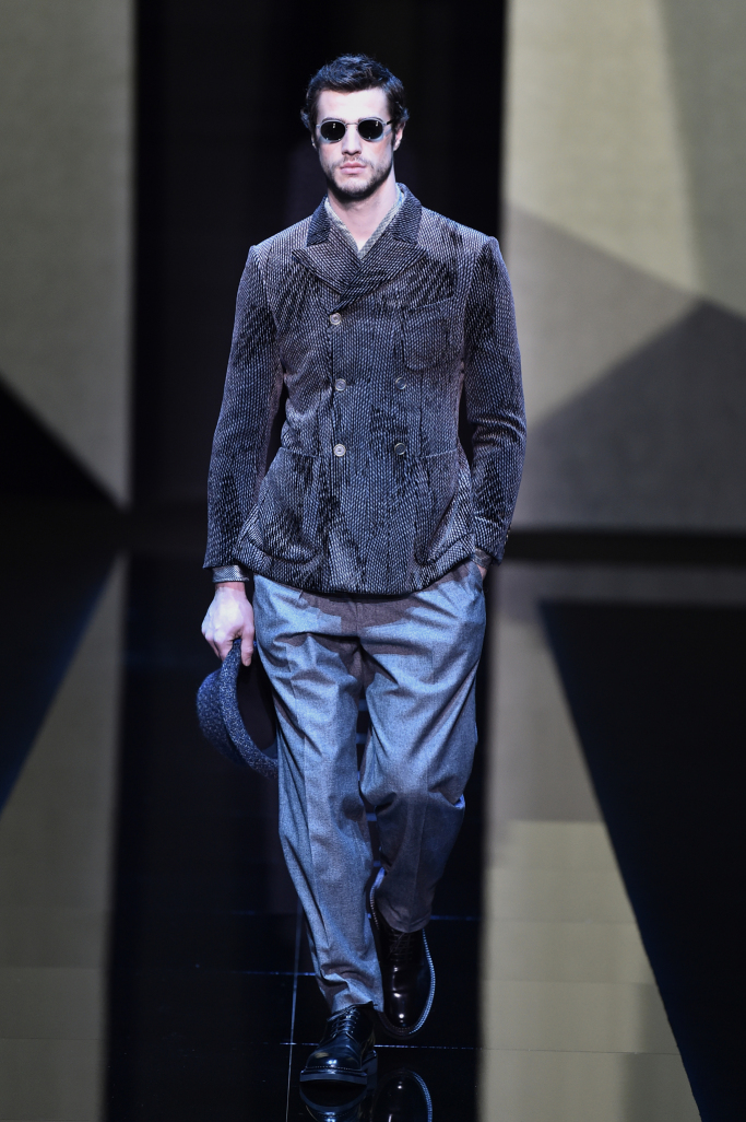 Giorgio Armani Menswear Fall 2017
