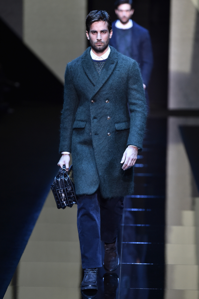 Giorgio Armani Menswear Fall 2017