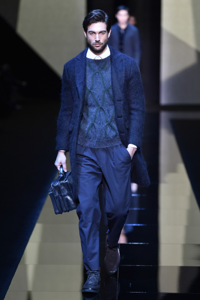 Giorgio Armani Menswear Fall 2017