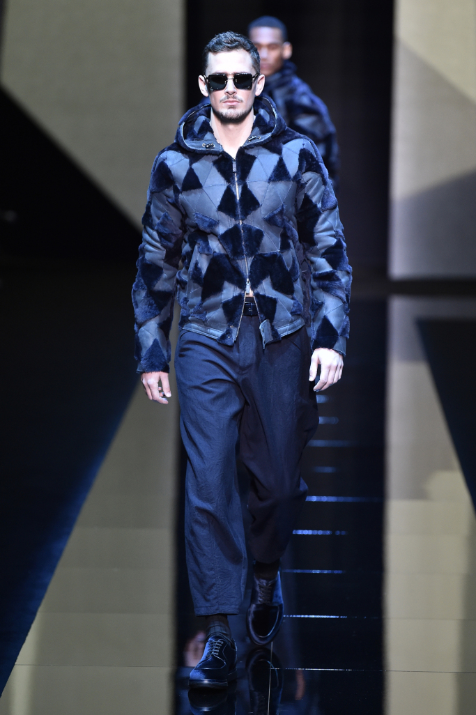 Giorgio Armani Menswear Fall 2017