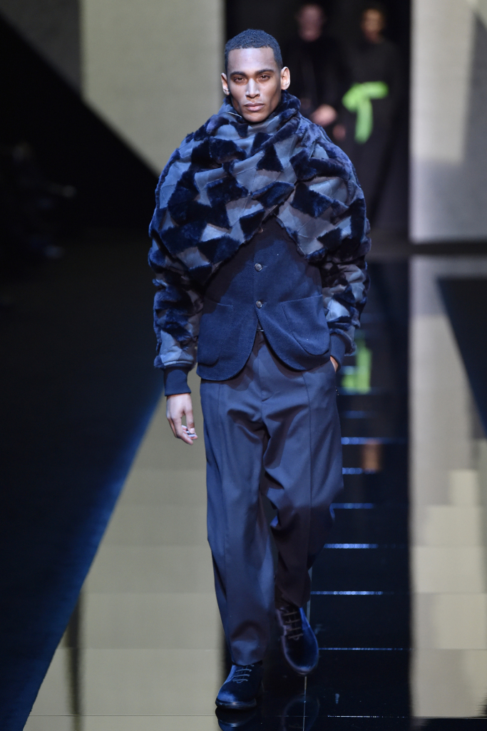 Giorgio Armani Menswear Fall 2017