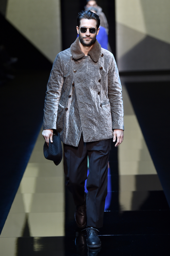 Giorgio Armani Menswear Fall 2017