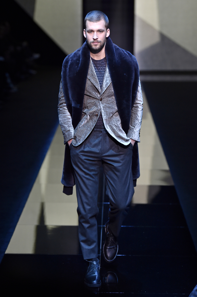 Giorgio Armani Menswear Fall 2017